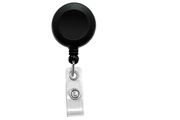 Badge Reel with Clear Vinyl Strap & Swivel Spring Clip - JJ2120A76X |  ColorID